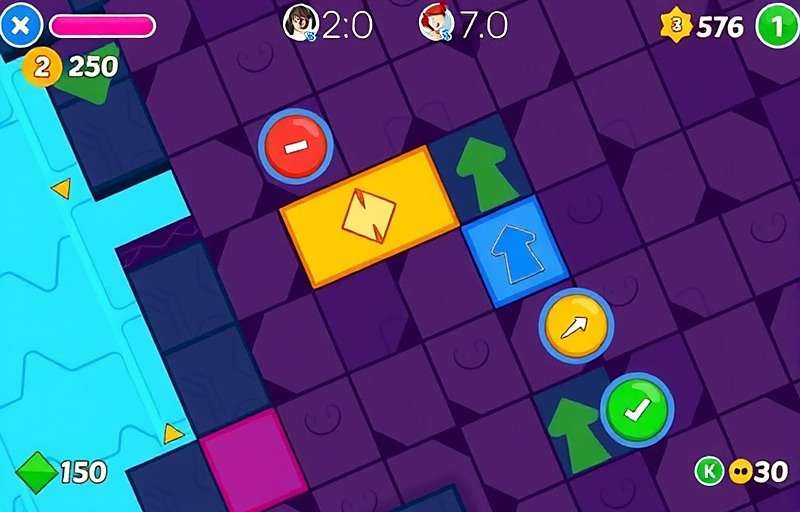 Morjim Mighty multiplayer mode showing players from different regions working together to solve a puzzle